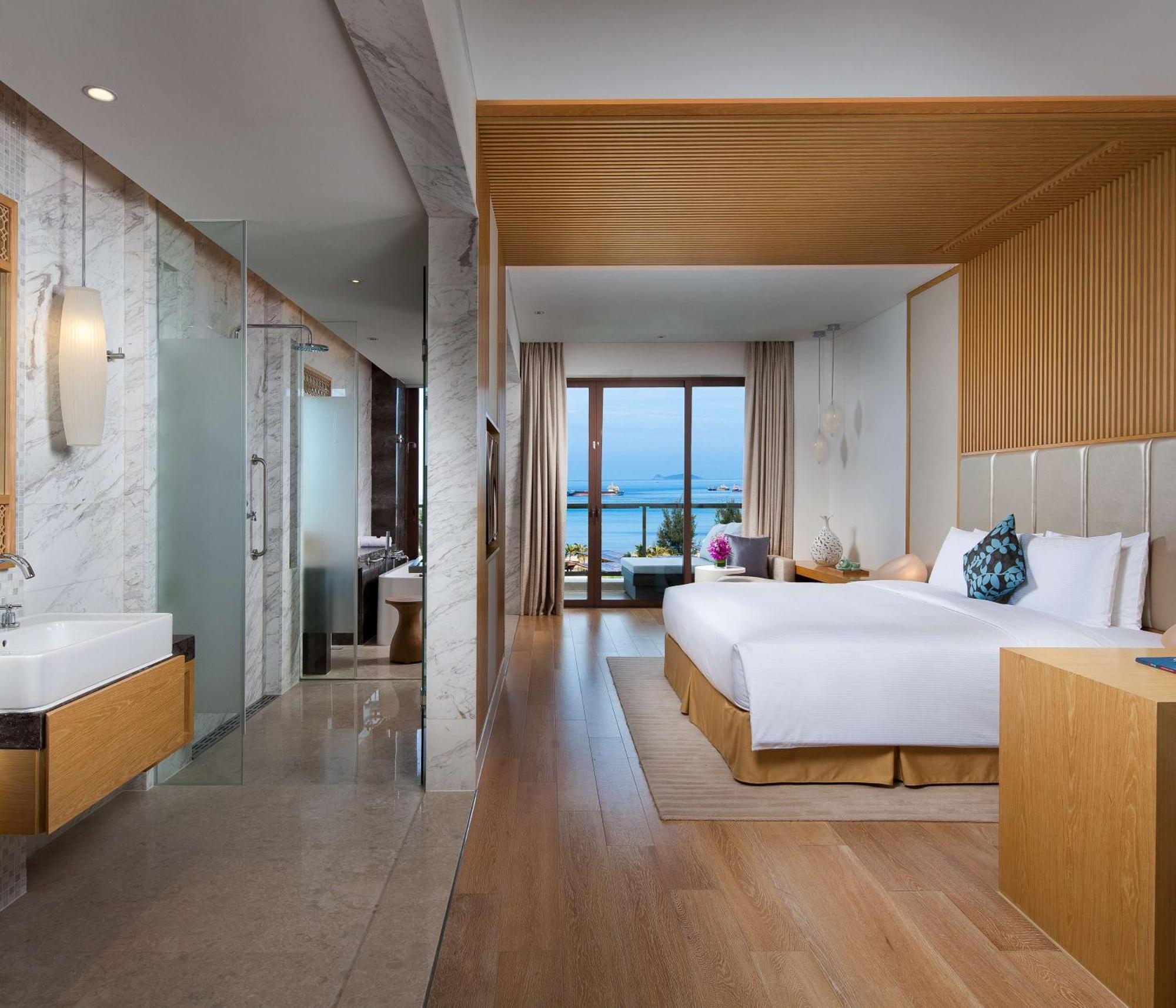 Thousand Cranes Sanya Yazhou Bay Int'L Exchange Centre,Curio By Hilton Exterior foto
