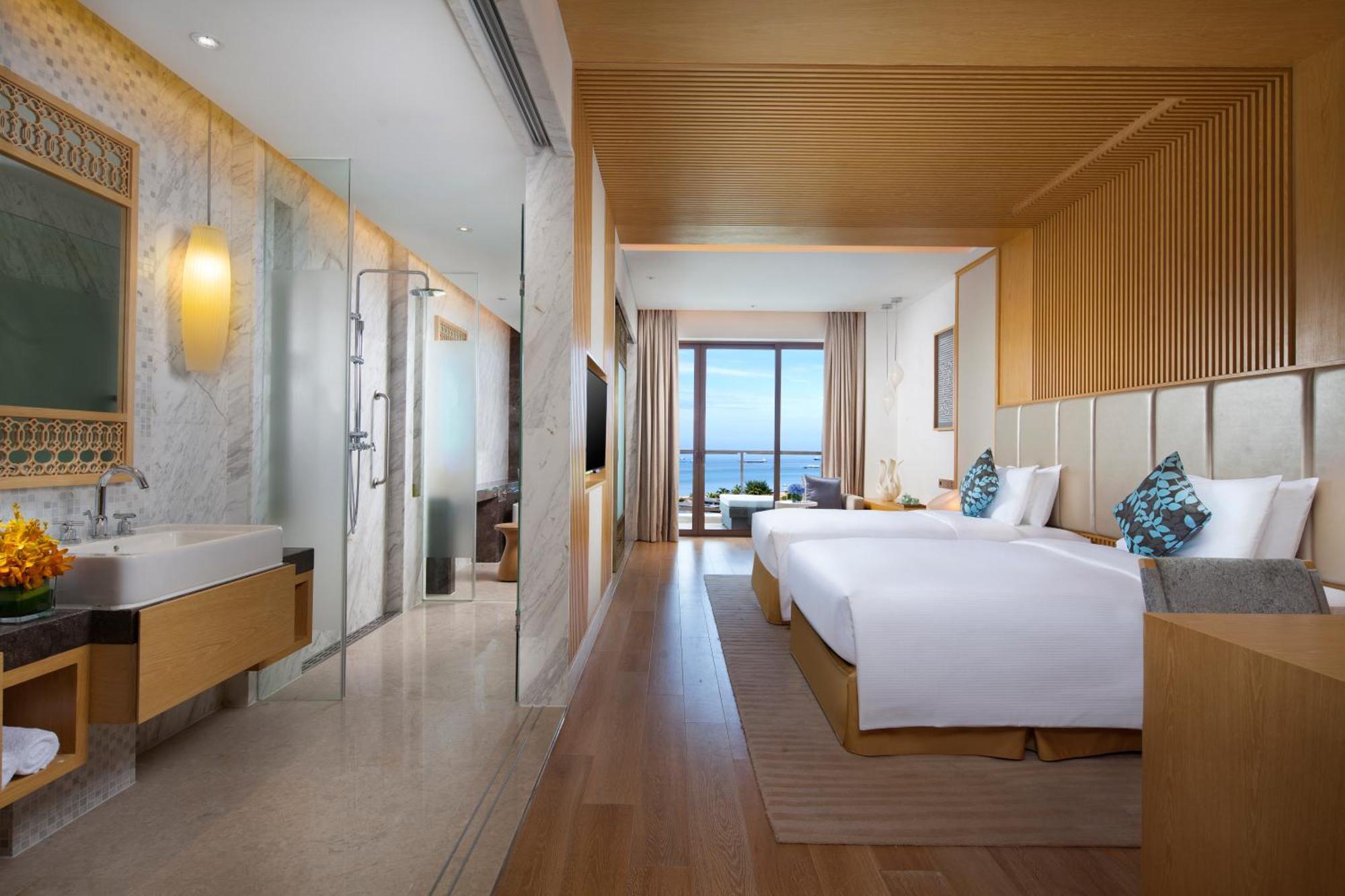 Thousand Cranes Sanya Yazhou Bay Int'L Exchange Centre,Curio By Hilton Exterior foto